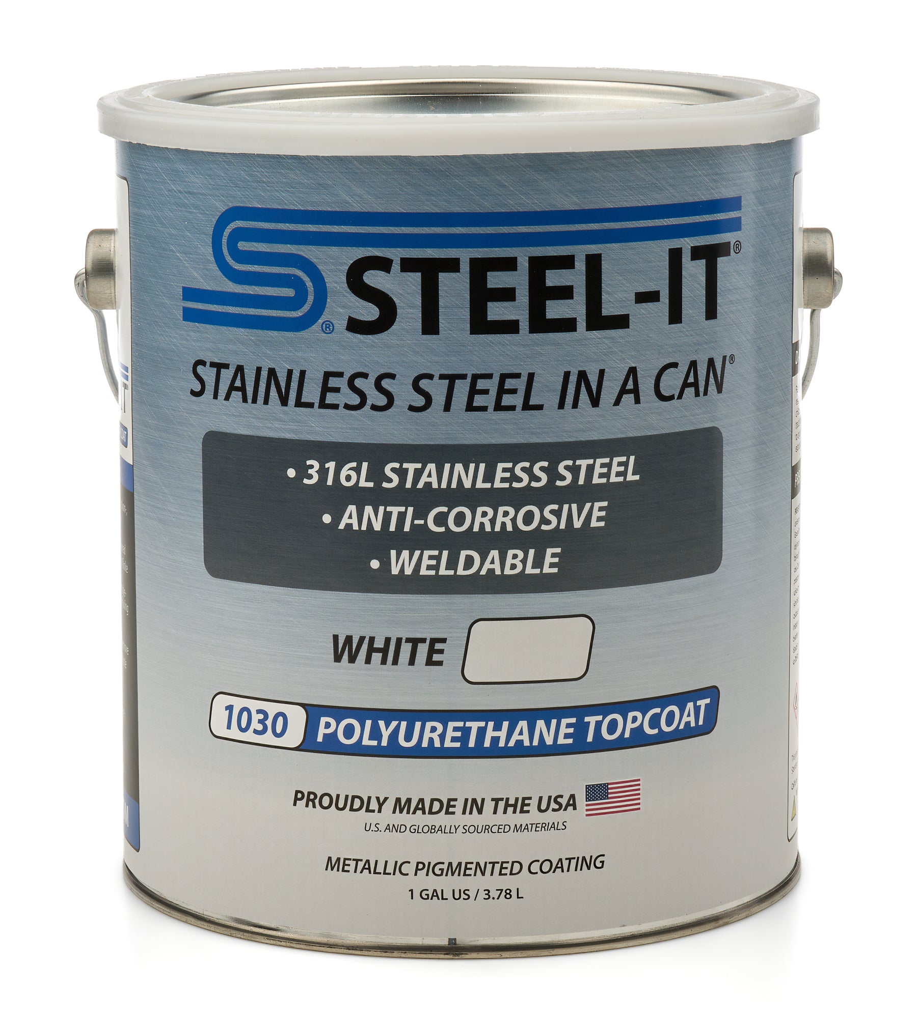 STEEL-IT FGPA1030G White Polyurethane 1 Gallon STEEL-IT FGPA1030G