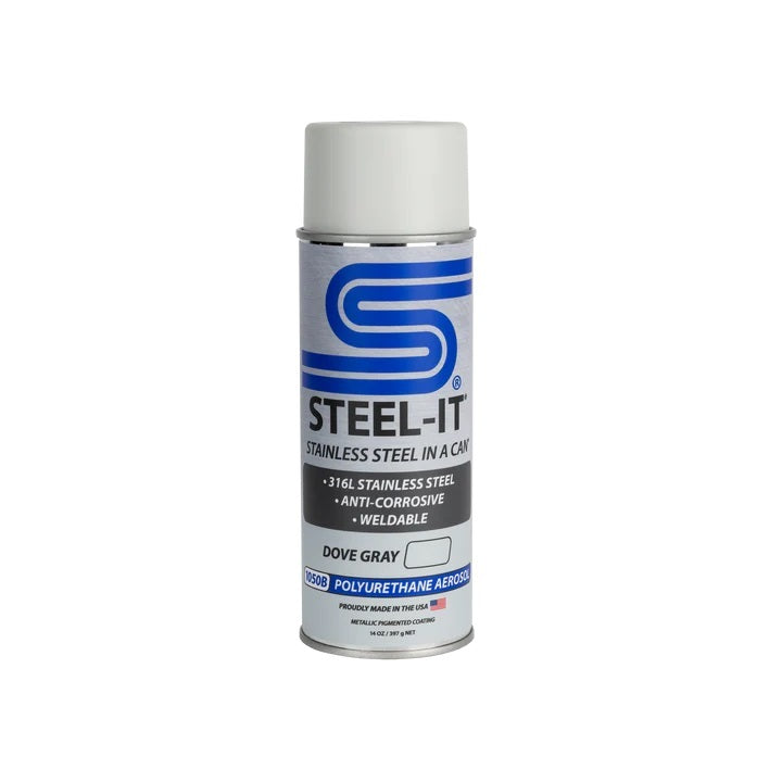 STEEL-IT FGAE1050B Dove Gray Polyurethane 14oz. Can STEEL-IT FGAE1050B