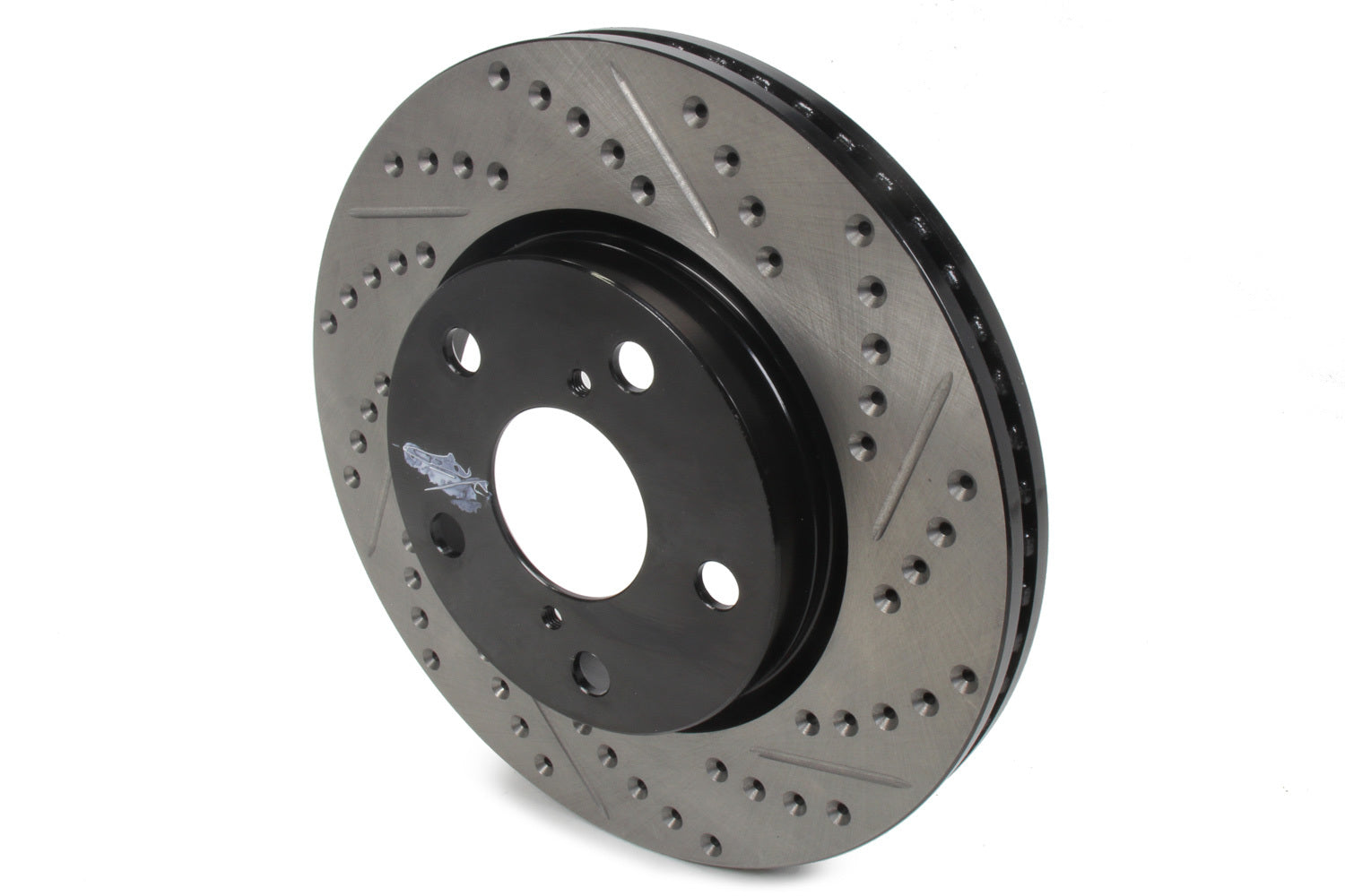 StopTech 127.44147CL Sport Cryo Drilled/Slott ed Brake Rotor; Front Le StopTech 127.44147CL