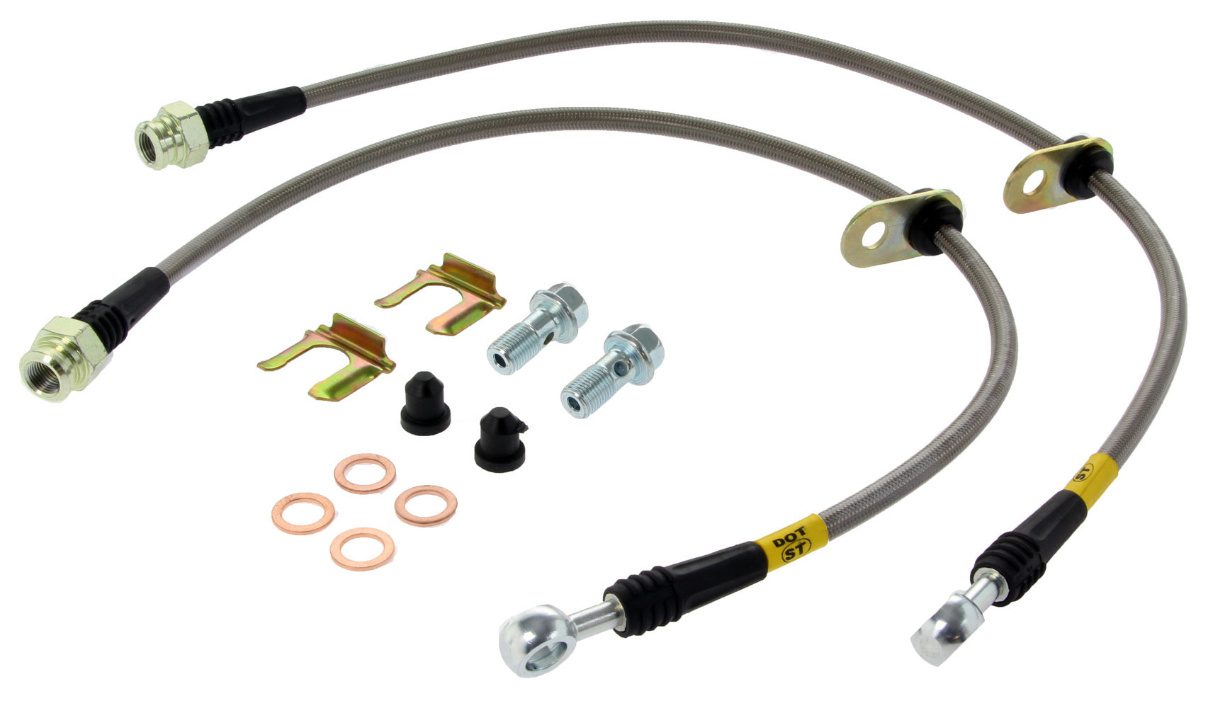 StopTech 950.44034 SPORTSTOP STAINLESS STEE L BRAKE LINE StopTech 950.44034