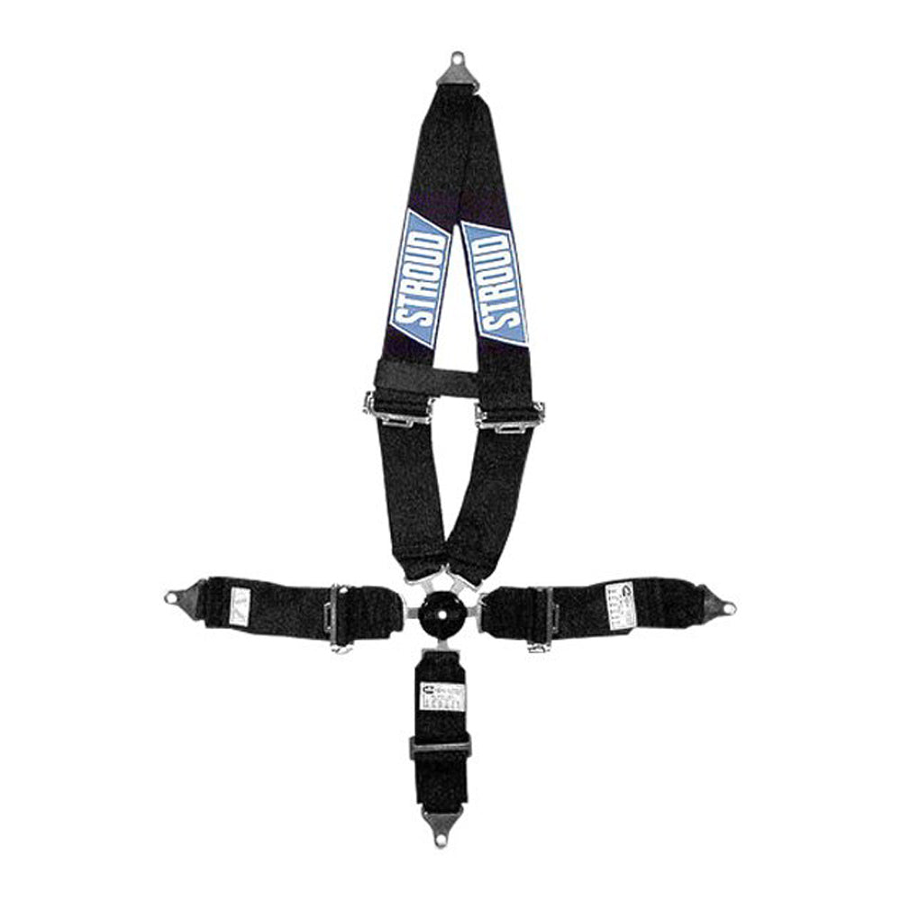 Stroud Safety 2003-01-01-01 Racing Harness Kam Lock Black V-Style Stroud Safety 2003-01-01-01
