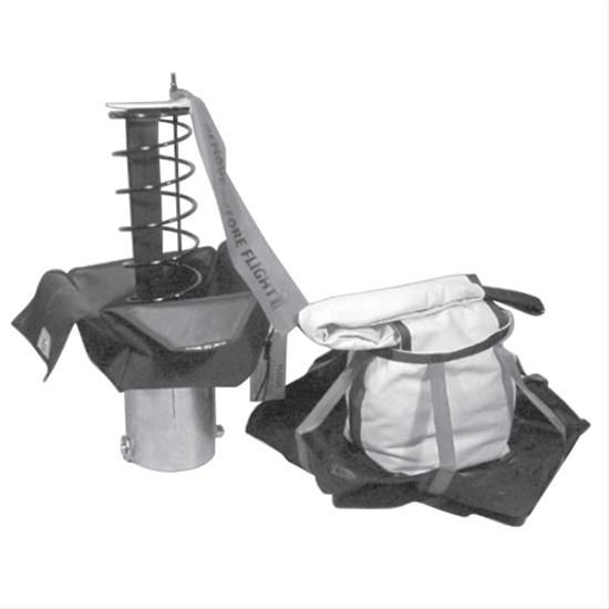 Stroud Safety 4104801-01 410 Chute Black w/Sm Spring Launcher Stroud Safety 4104801-01
