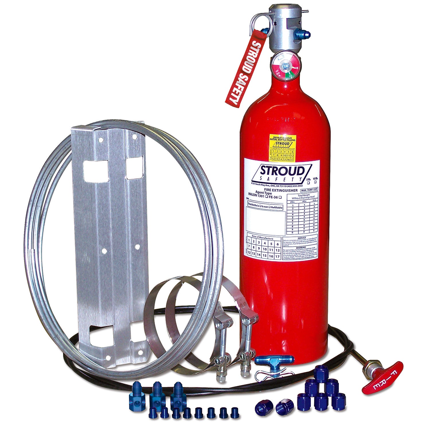 Stroud Safety 9302 Fire Suppression System Novec 1230 5lb Pull Cabl Stroud Safety 9302
