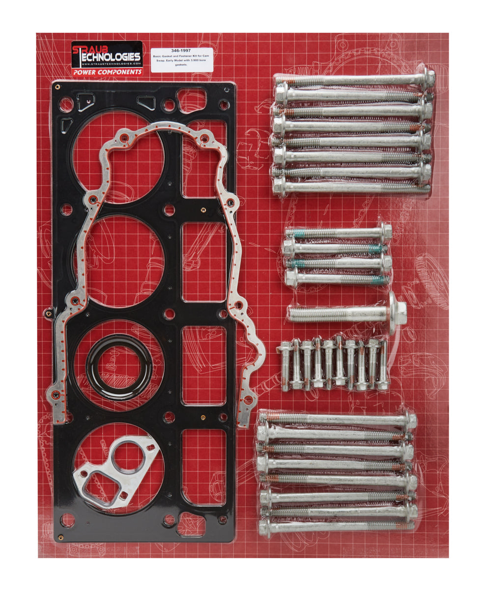 Straub Technologies 346-1997 Cam Change Gasket & Bolt Kit LS 97-03 Small Bore Straub Technologies 346-1997