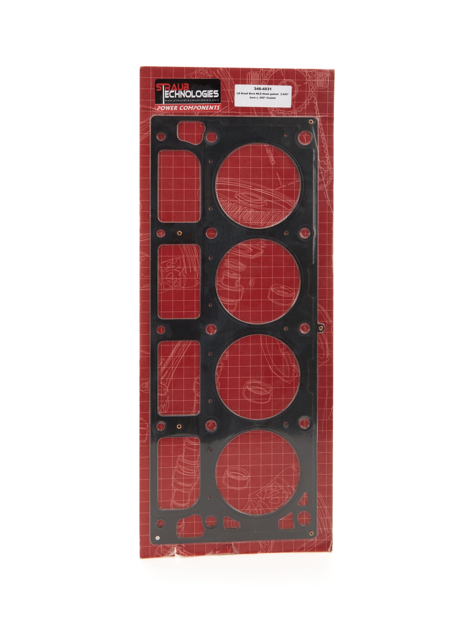 Straub Technologies 346-4031 LS MLS Head Gasket 3.945 Bore .050 Thick Straub Technologies 346-4031