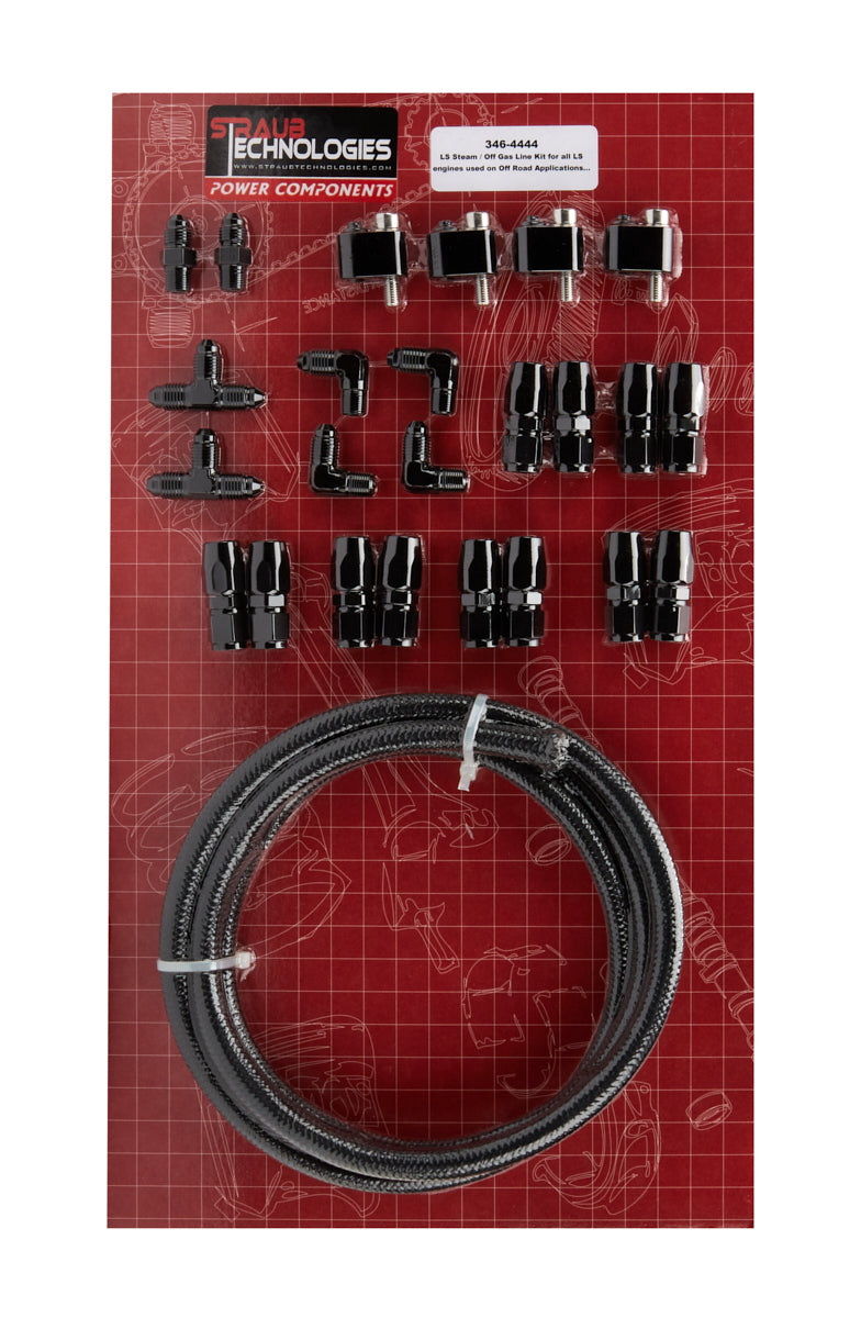 Straub Technologies 346-4444 LS Cylinder Head Plumbing base Kit Straub Technologies 346-4444