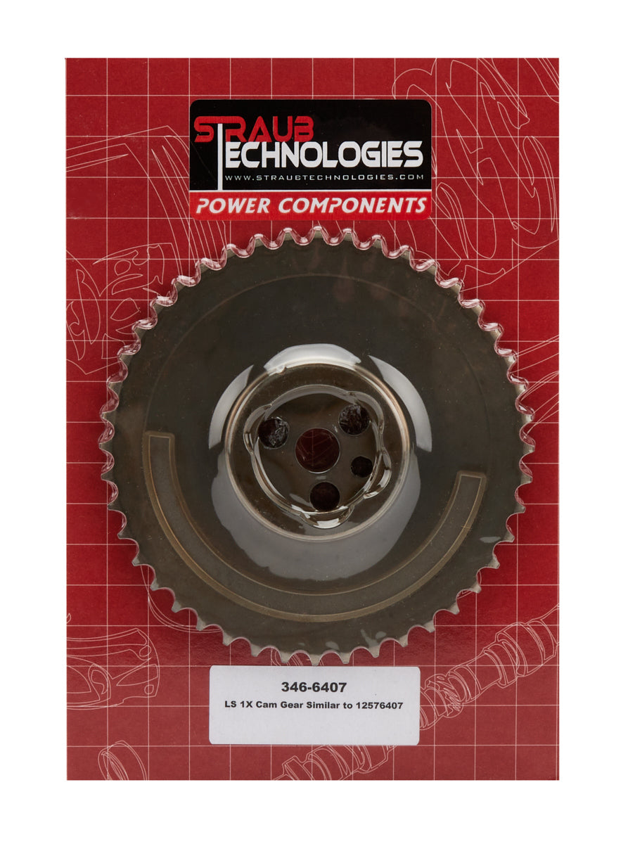 Straub Technologies 346-6407 Timing Gear Set - GM LS 1 Pole 3-Bolt 24X Reluct Straub Technologies 346-6407