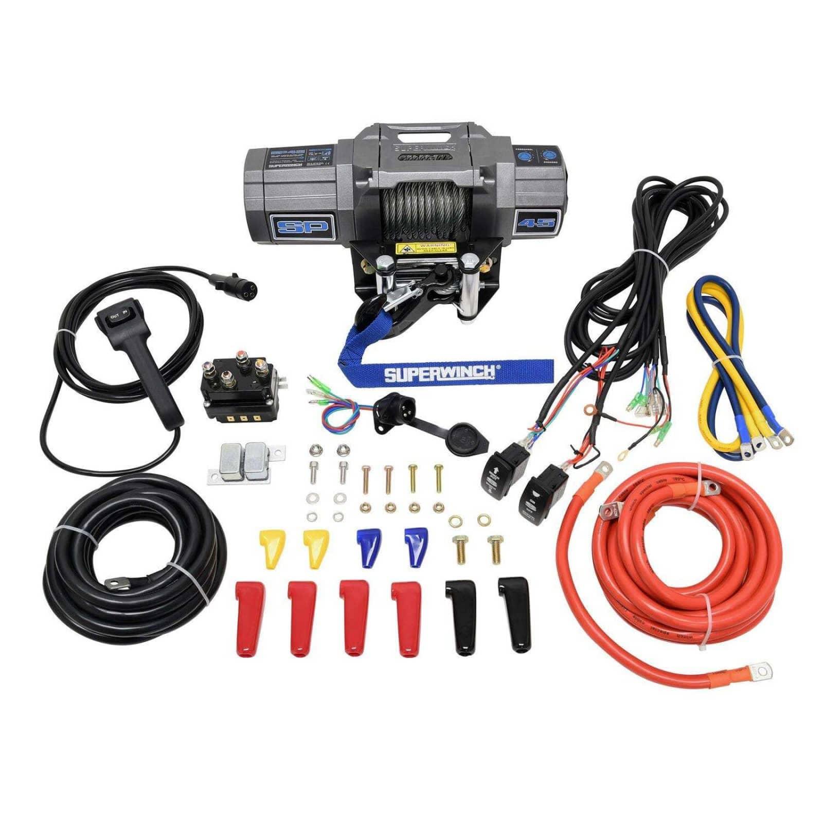 Superwinch 1145240 SP 45 WINCH W/STEEL ROPE Superwinch 1145240