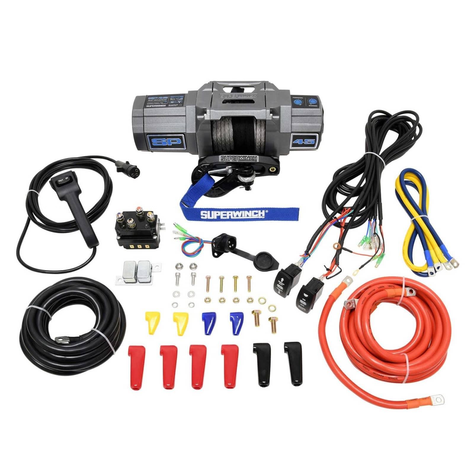 Superwinch 1145250 SP 45SR WINCH W/SYNTHETIC ROPE Superwinch 1145250