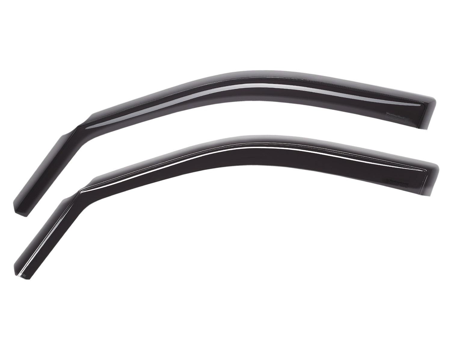 Weathertech 80301 Side Window Deflector; Front; Dark Tint; Weathertech 80301