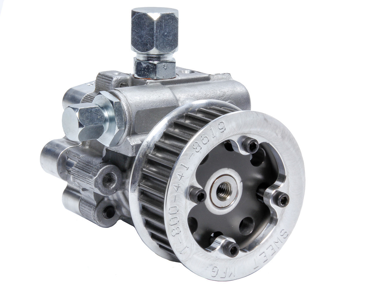 Sweet Manufacturing 305-85840 Power Steering Pump w/ Fuel Pump Drive 33t HTD Sweet Manufacturing 305-85840
