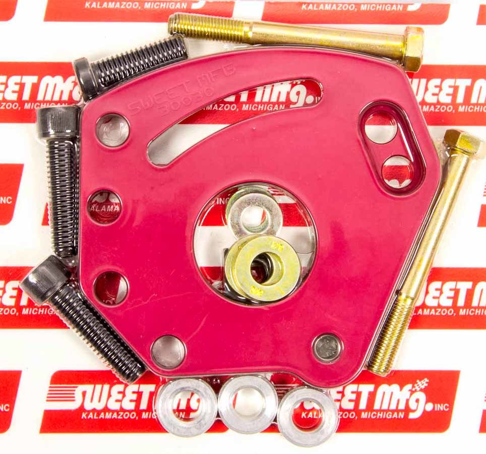 Sweet Manufacturing 325-30030 Pwr Steering Pump Brkt Kit Chevy Head Mnt Sweet Manufacturing 325-30030