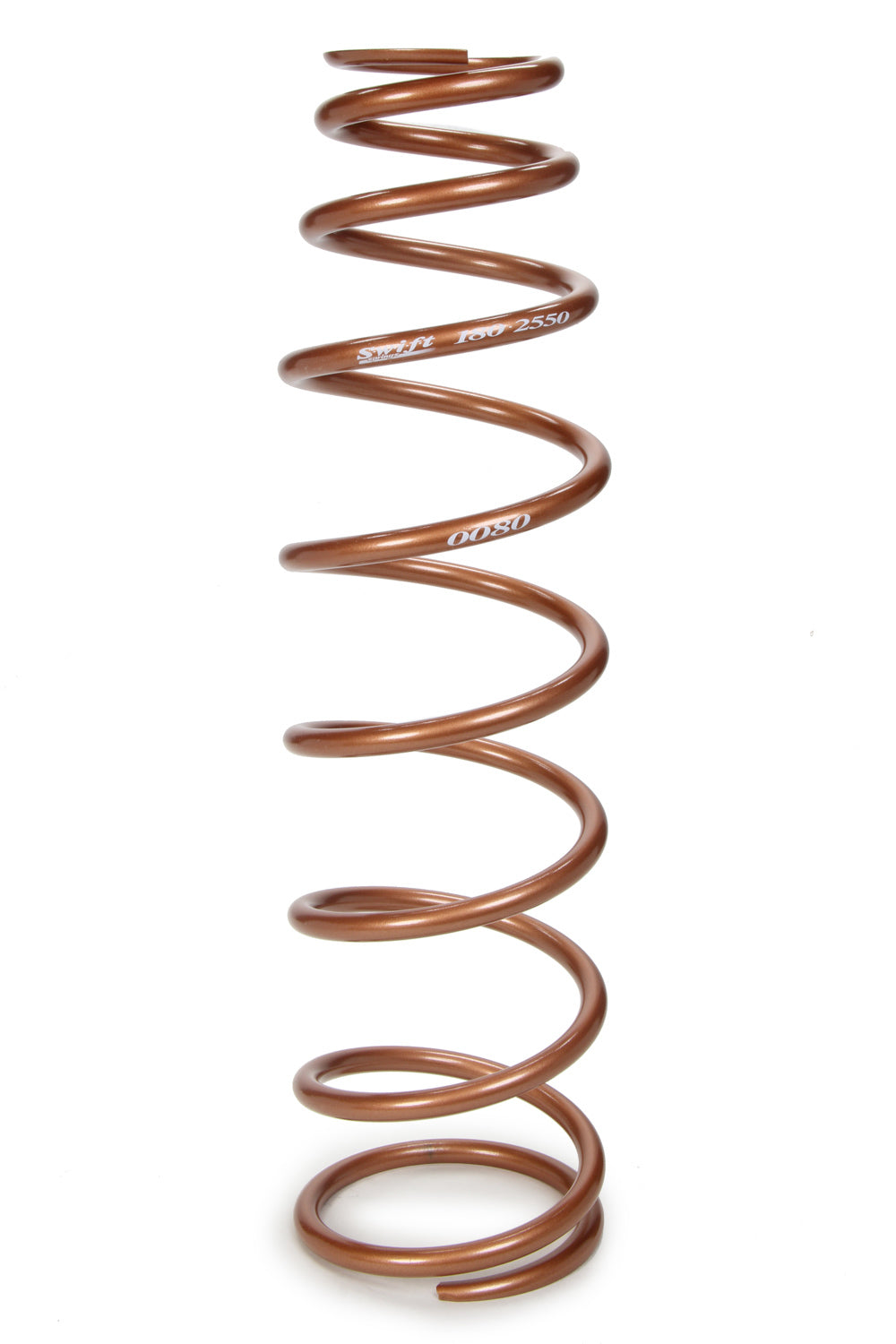 SWIFT SPRINGS 180-2550-080 BP Coil-Over Spring 18in x 5in x 80lb 2.5in ID SWIFT SPRINGS 180-2550-080 BP