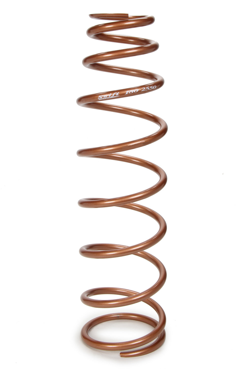 SWIFT SPRINGS 180-2550-125 BP Coilover Spring 18in x 5in x 125lb 2.5in ID SWIFT SPRINGS 180-2550-125 BP