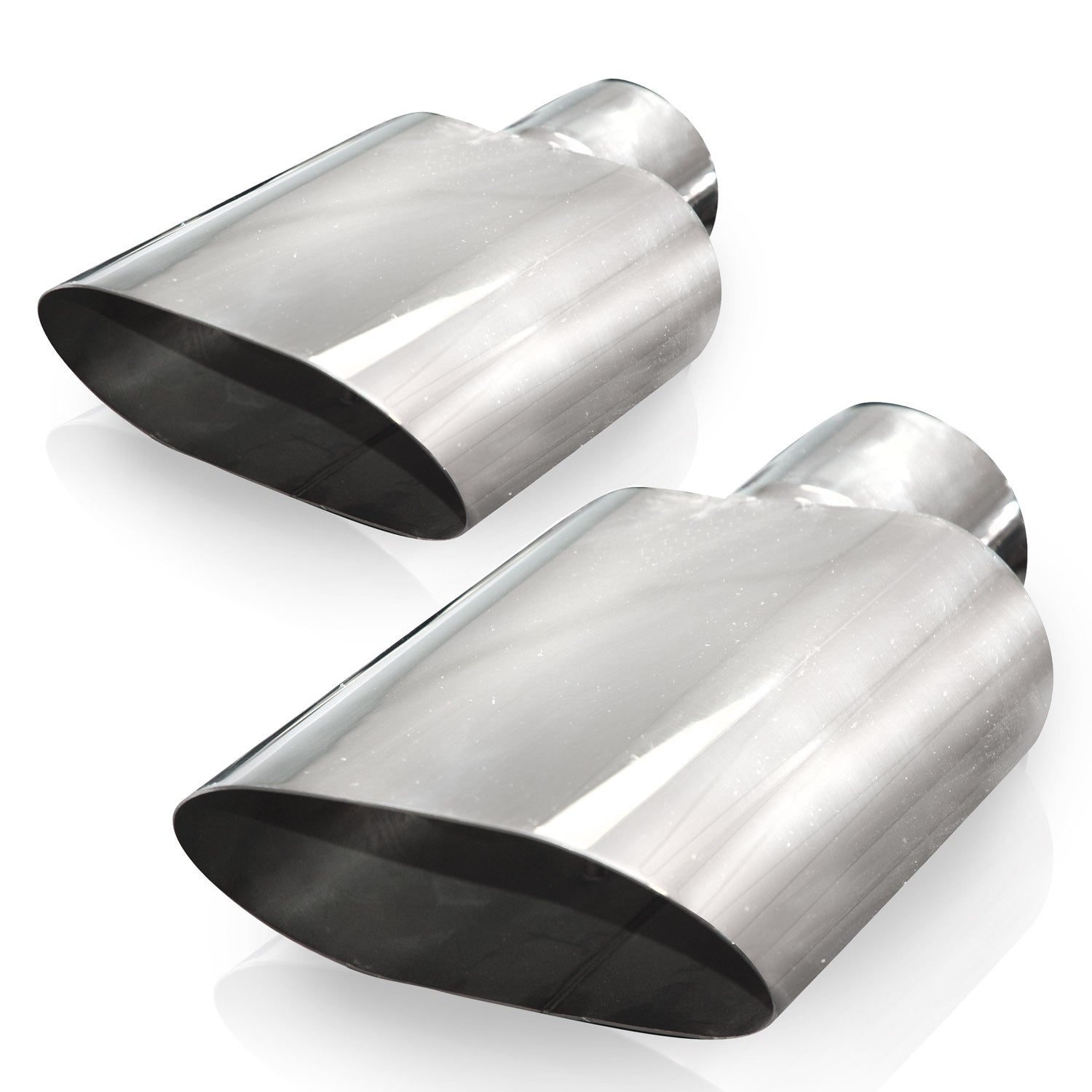 Stainless Works 781300 Big Oval Exhaust Tips 3in Inlet Stainless Works 781300