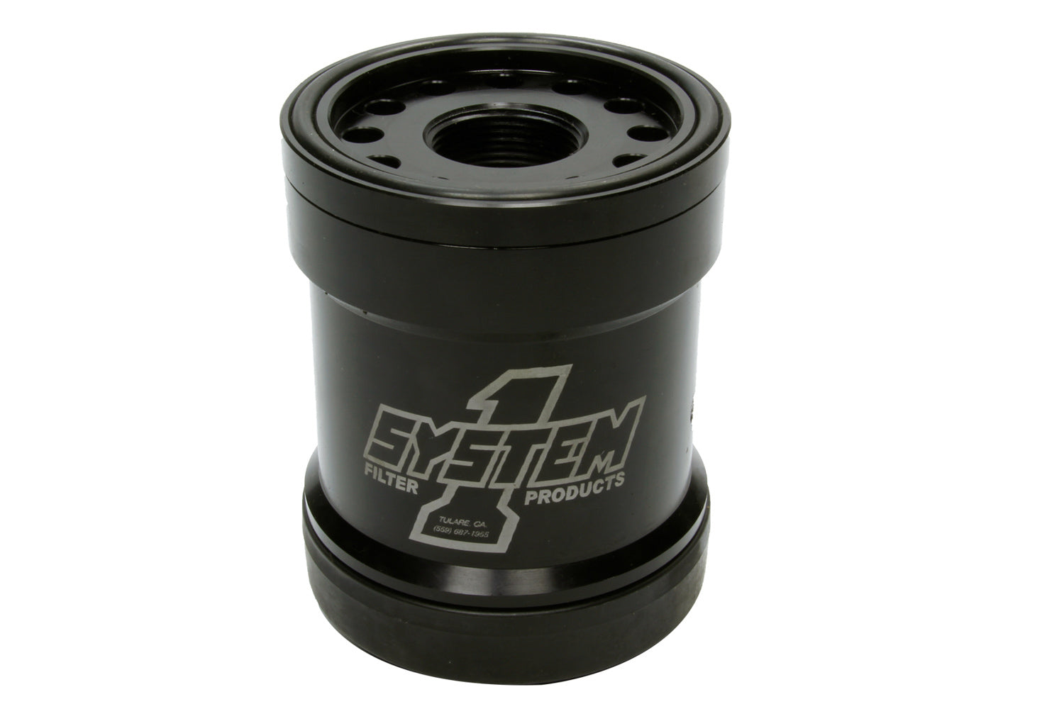 System One 210-005 Billet HP6 Style Oil Filter 45 Micron System One 210-005