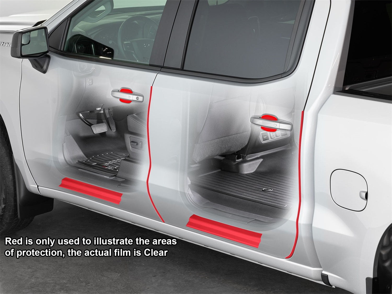 Weathertech SP0451 Scratch Protection Film; Transparent; Weathertech SP0451
