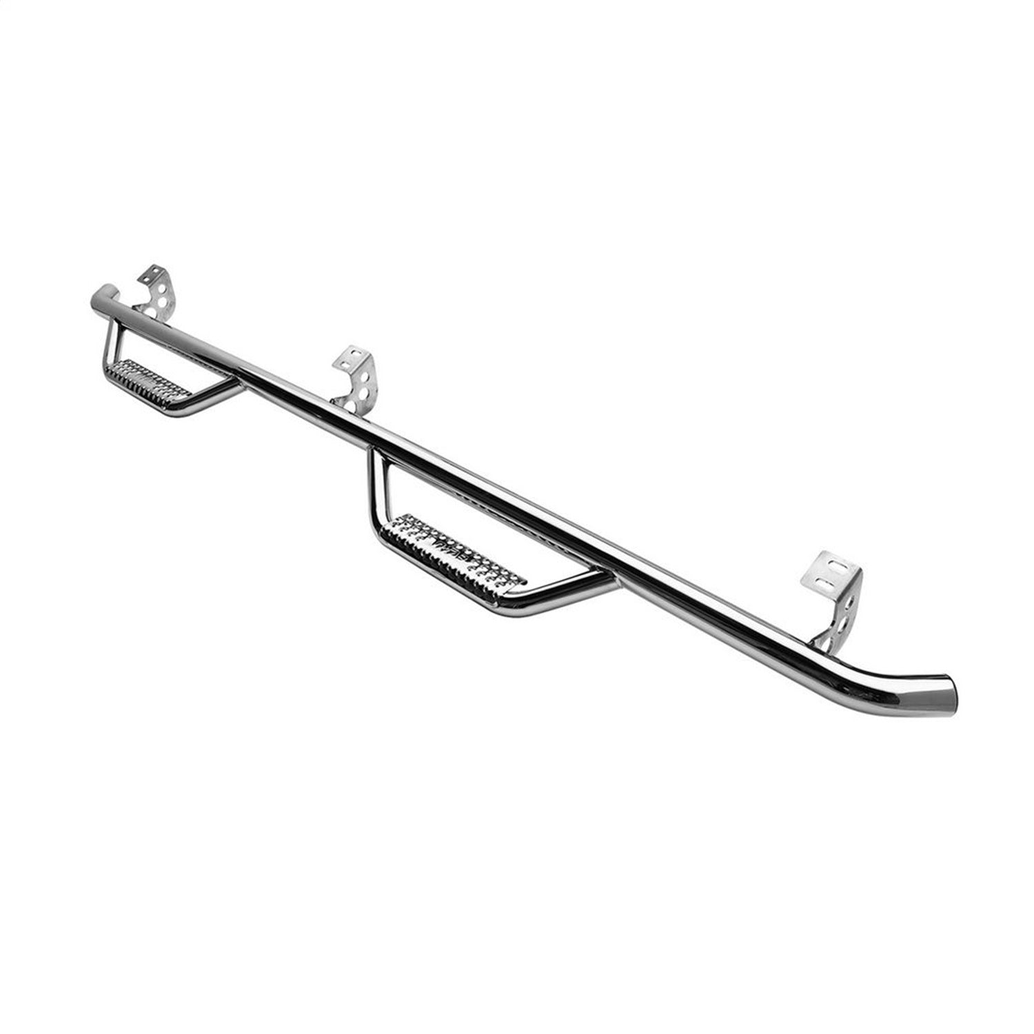 N-Fab Nerf Step Wheel-To-Wheel; 2 in. Main Tube; Stainless Steel; 4 Step; Smittybilt T0678CC-SS