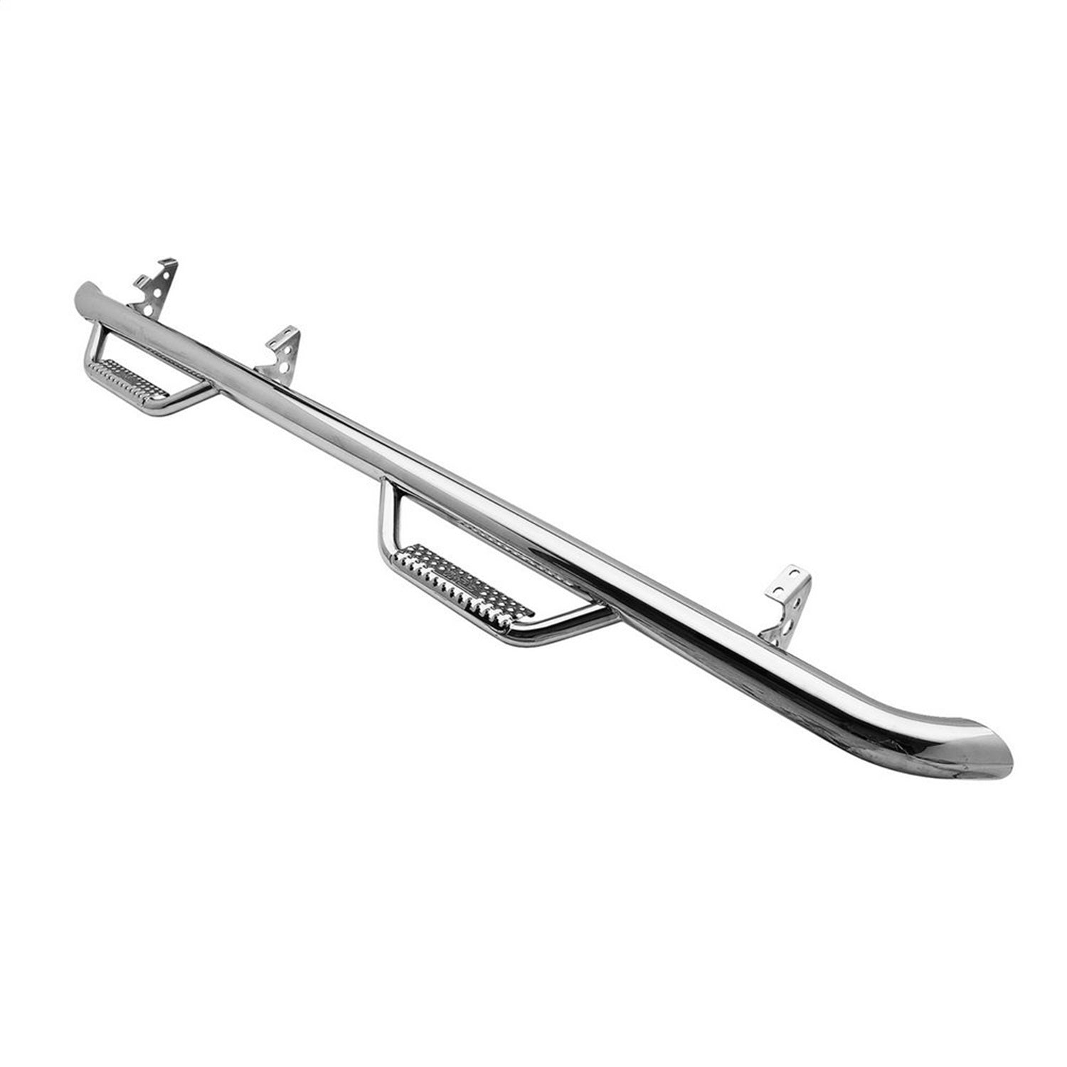 N-Fab Nerf Step Wheel-To-Wheel; Stainless Steel; 4 Step; Smittybilt T0786CC-SS