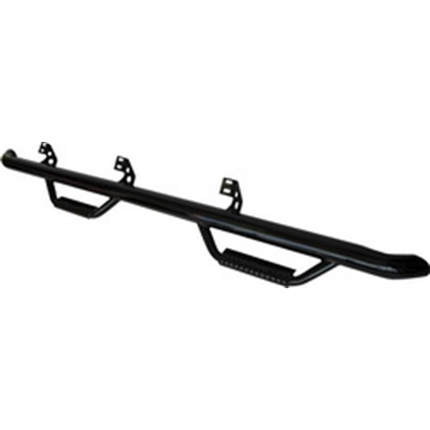 N-Fab Nerf Step Wheel-To-Wheel; Black Powder Coat; 4 Step; Smittybilt T0786QC