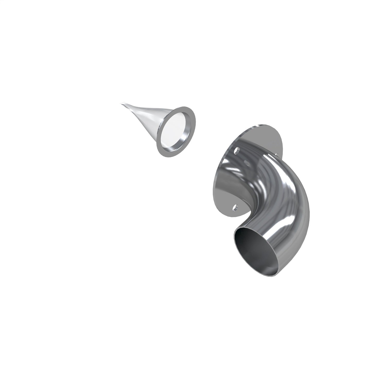 MBRP Exhaust T14605 Performance Series Exhaust Tip; 2 in. Diameter; T304 Stainless Steel; MBRP Exhaust T14605