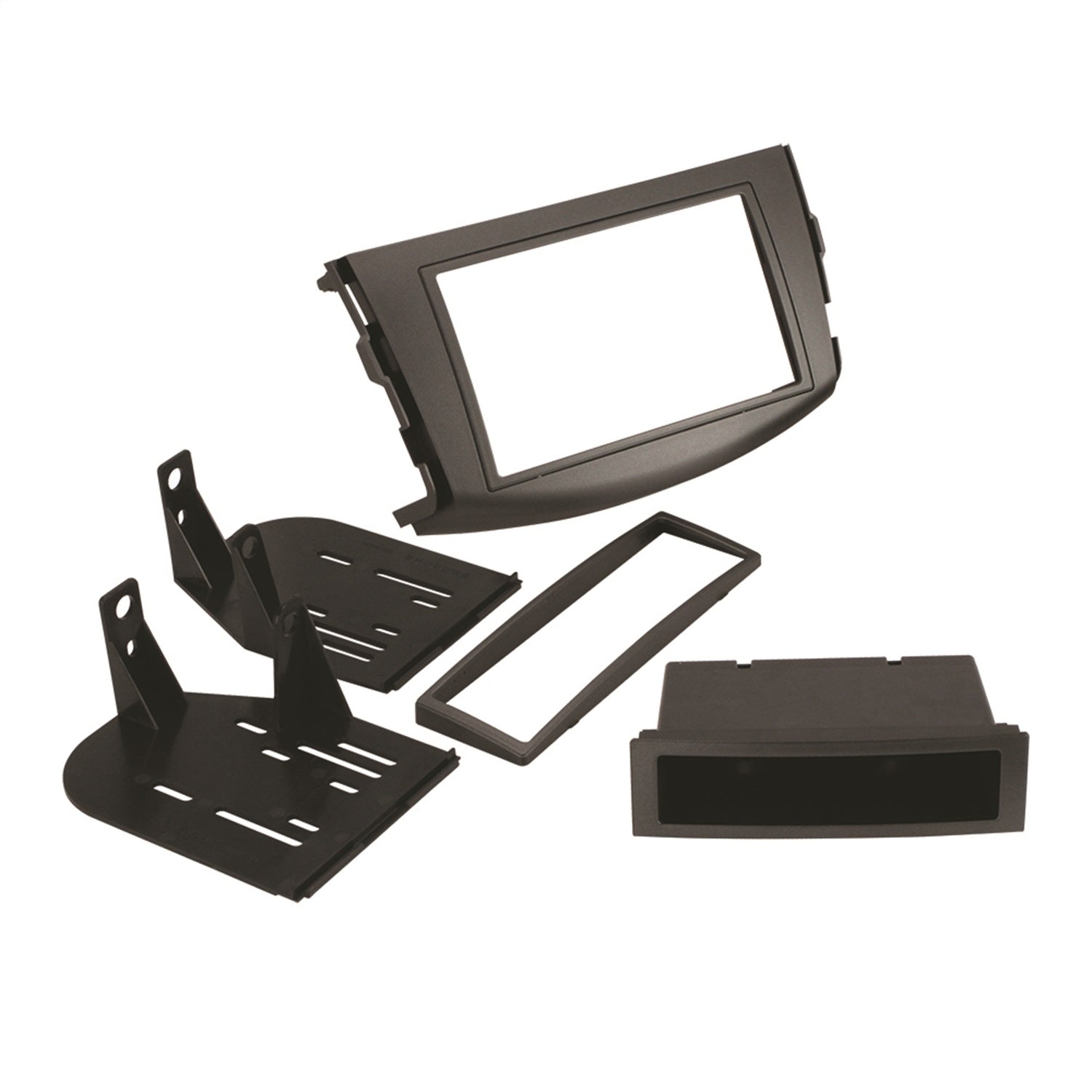 Scosche TA2055B Custom Fit ISO Double DIN Or Single DIN w/Pocket Dash Kit Scosche TA2055B