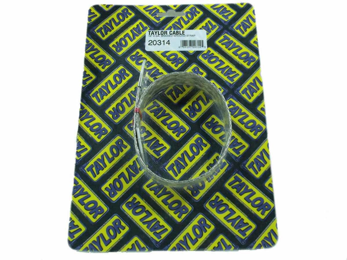 Taylor Cable 20314 Ground Strap 14ga 14in Long Taylor Cable 20314