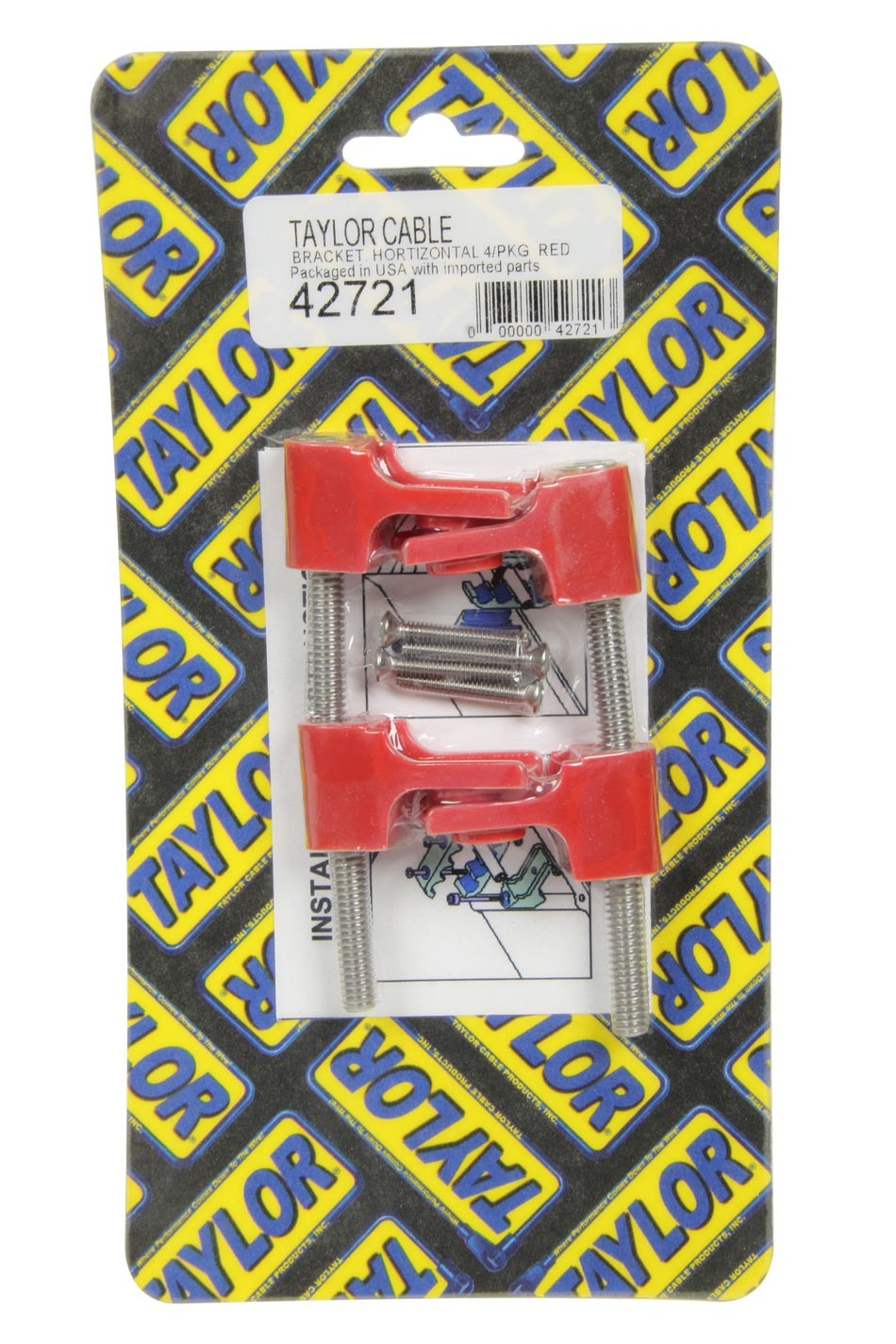 Taylor Cable 42721 Wire Separator Mntg Kit Horizontal 4pcs Taylor Cable 42721