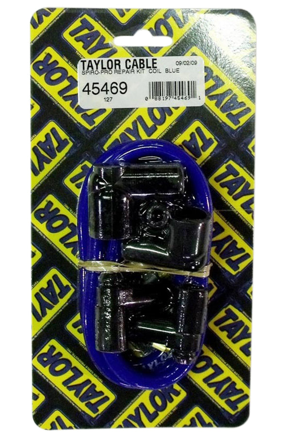 Taylor Cable 45469 Spiro-Pro 8mm Coil Wire Repair Kit Blue Taylor Cable 45469
