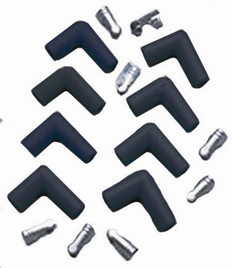 Taylor Cable 46001 Spark Plug Boot & Termnl Kit 90 Degree Black Taylor Cable 46001