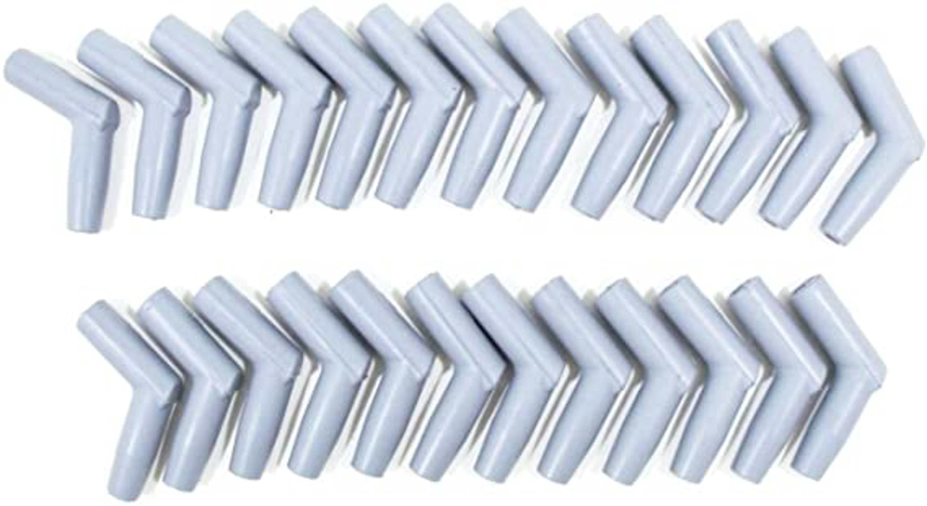 Taylor Cable 46185 Spark Plugs Boots 25pk 115-Degree - Gray Taylor Cable 46185