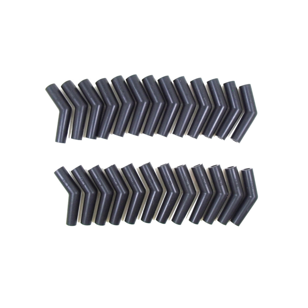 Taylor Cable 46205 135-Deg Spark Plug Boots 25pk Black Silicone Taylor Cable 46205