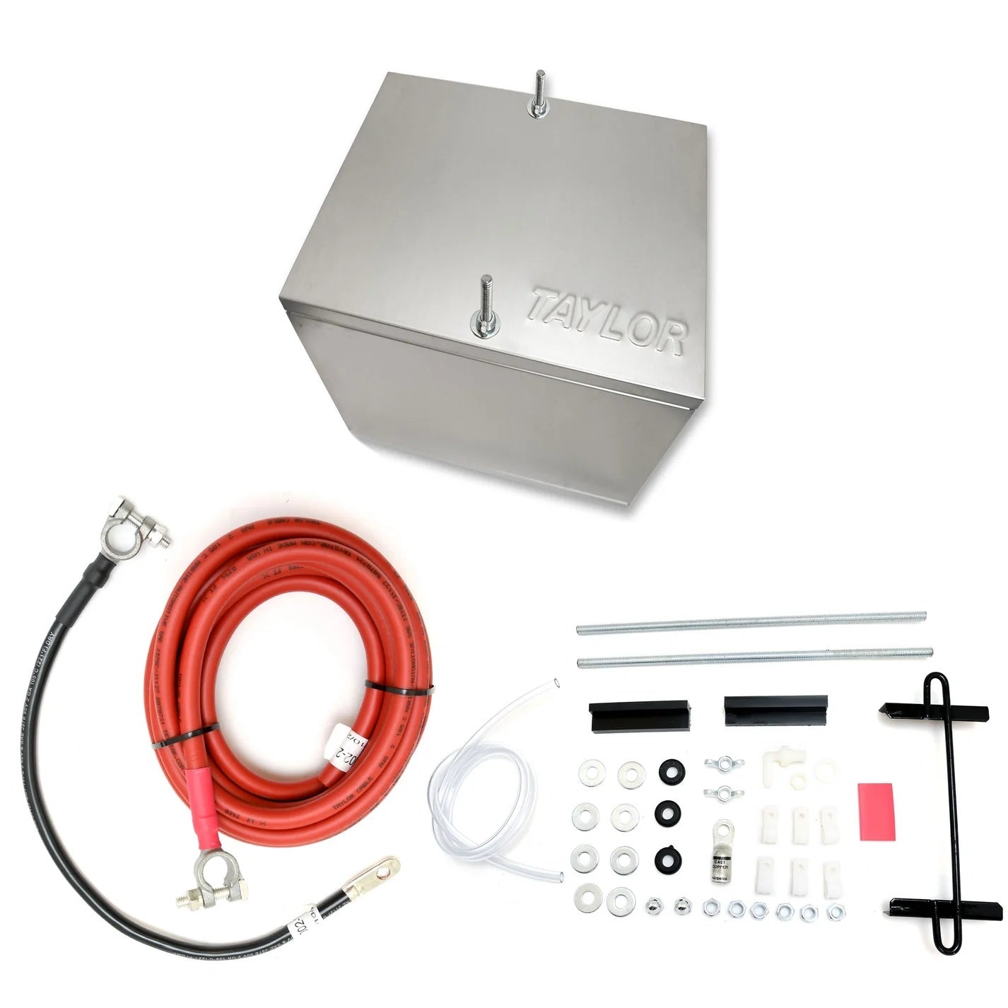 Taylor Cable 48201 Aluminum 200 Series Battery Box w/2 ga Cable Taylor Cable 48201
