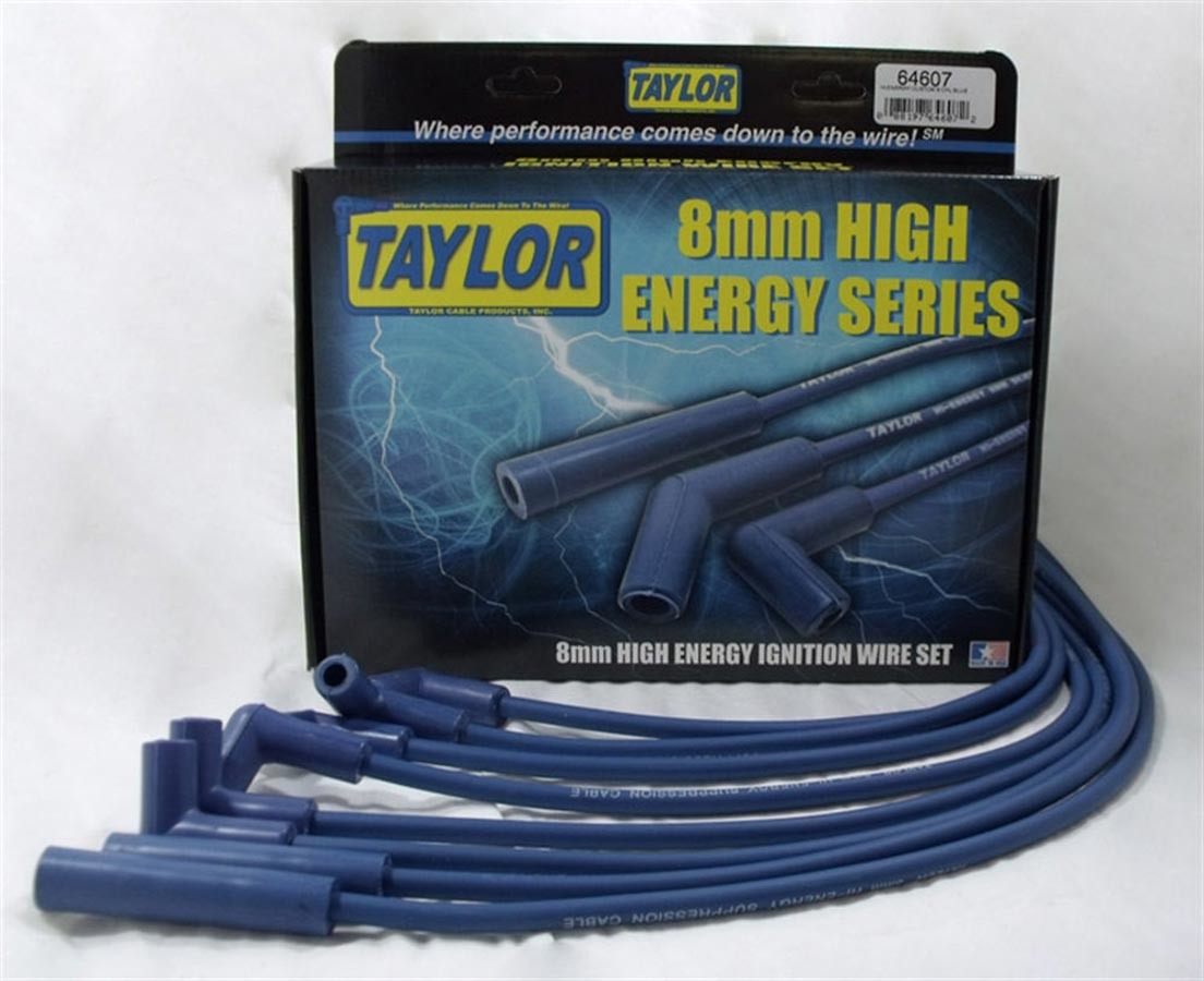 Taylor Cable 64607 8mm Hi-Energy Custom Fit Taylor Cable 64607