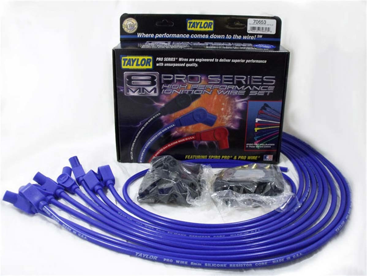 Taylor Cable 70653 Pro Wire 8mm Blue Taylor Cable 70653