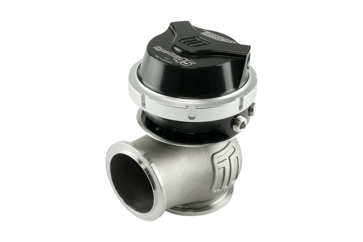 Turbosmart TS-0553-1002 WG45 GenV HyperGate 45mm Wastegate 7psi Black Turbosmart TS-0553-1002