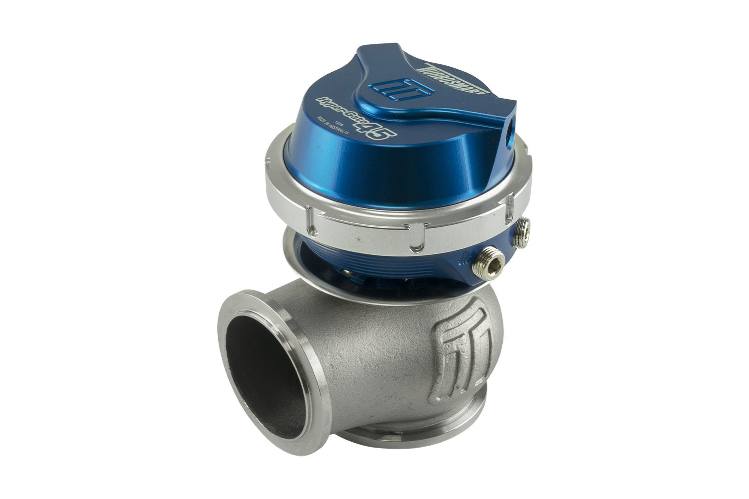 Turbosmart TS-0553-1011 WG45 GenV HyperGate 45mm Wastegate 14psi Blue Turbosmart TS-0553-1011