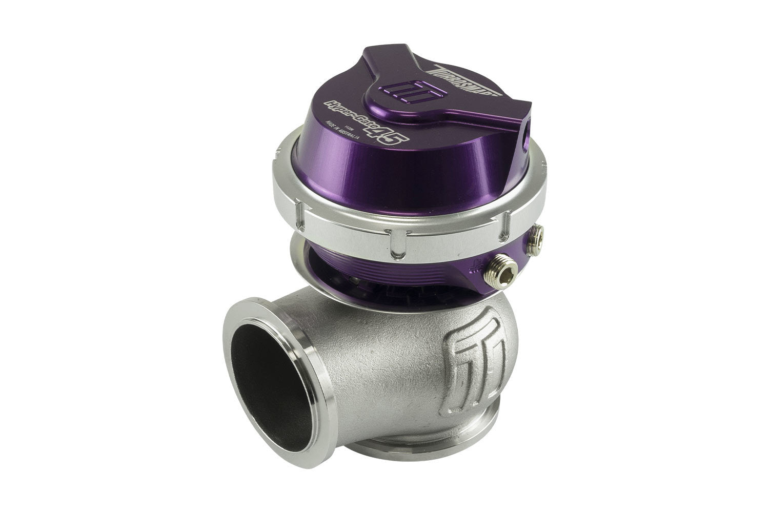 Turbosmart TS-0553-1013 WG45 GenV HyperGate 45mm Wastegate 14psi Purple Turbosmart TS-0553-1013