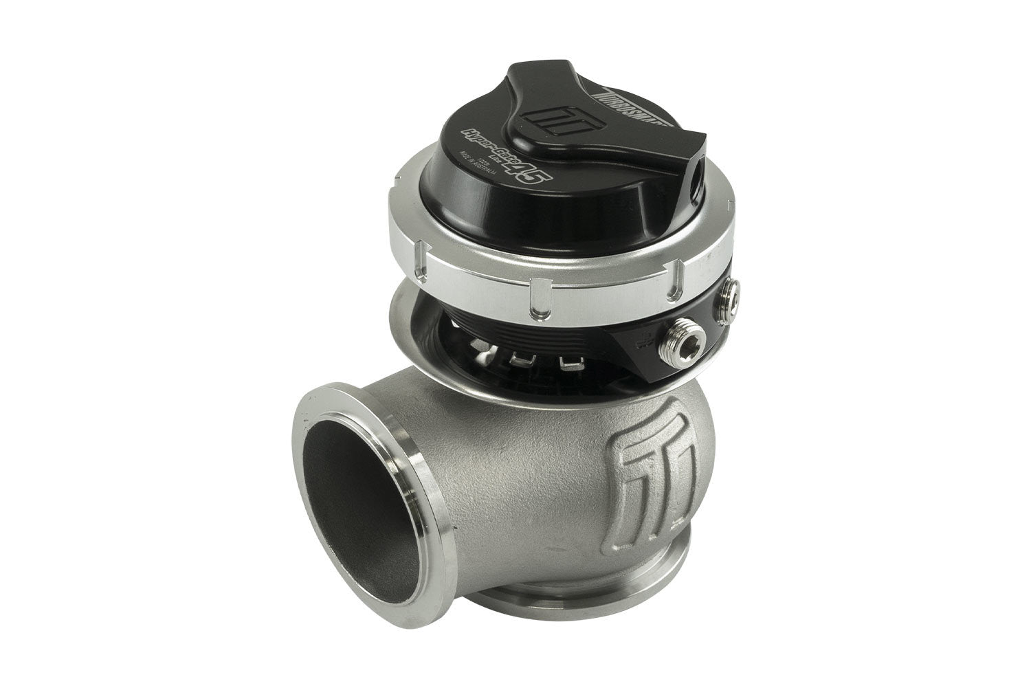 Turbosmart TS-0553-1612 WG45 GenV Hypergate 45Lite 14psi Black Turbosmart TS-0553-1612