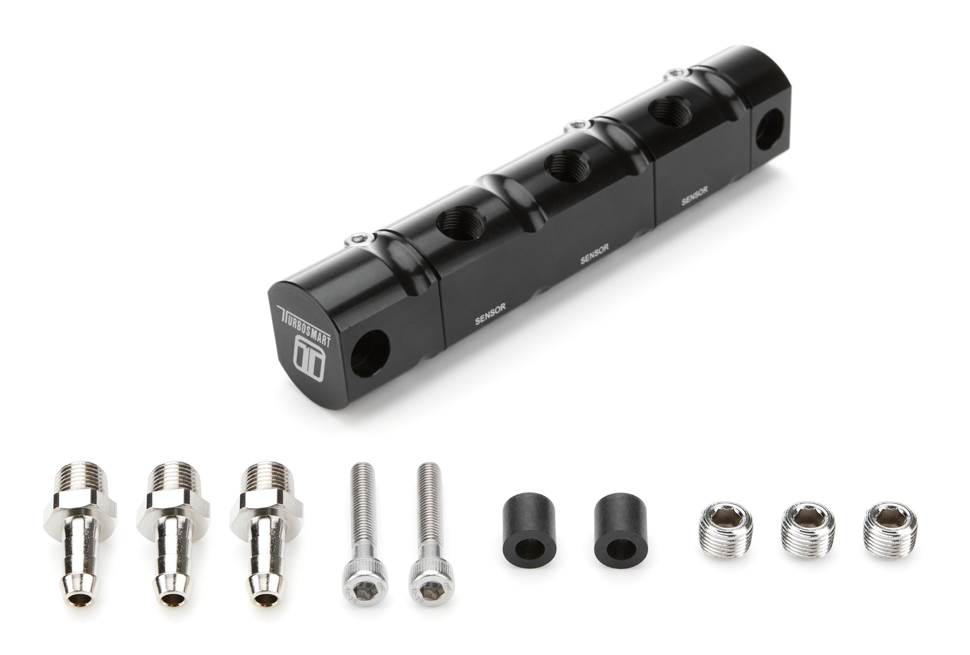 Turbosmart TS-0704-1201 Modular Remote Sensor Block  3-Channel Ports Turbosmart TS-0704-1201