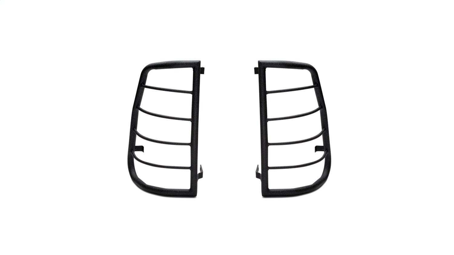 Body Armor TC-7136 Tail Light Guard; Textured Black Powder Coat; Body Armor TC-7136