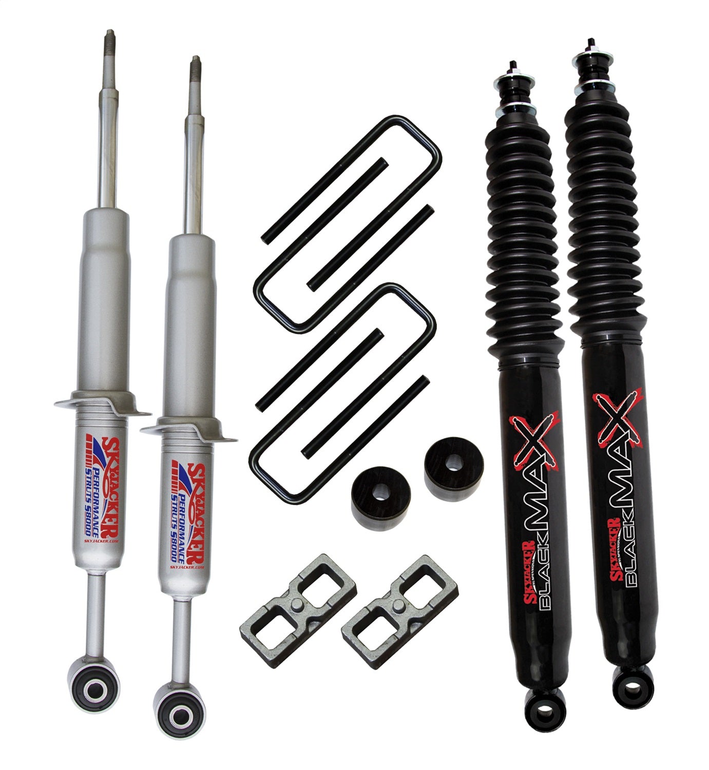Skyjacker TC536STBB 3in. KIT/16 TACOMA/REAR BLACKMAX Skyjacker TC536STBB