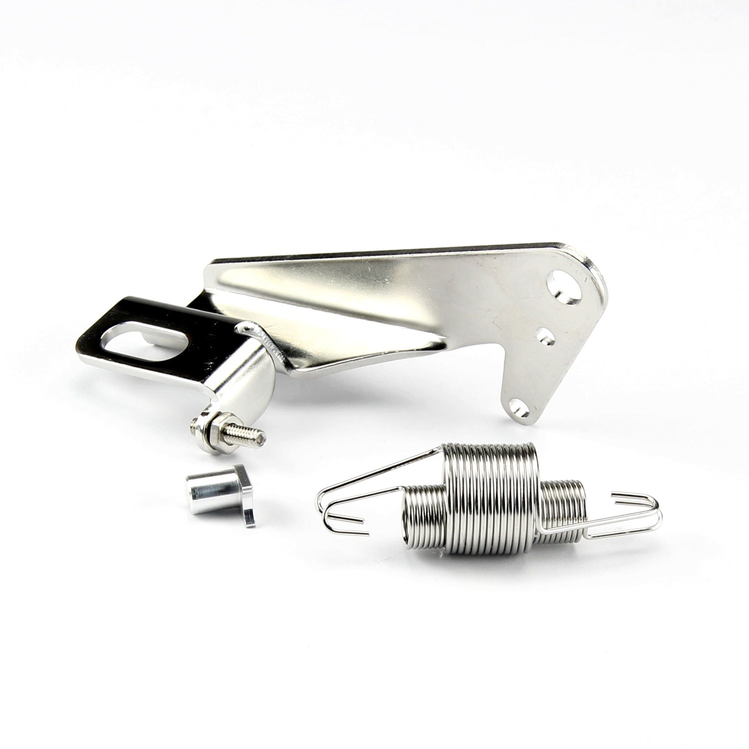 Lokar TCB-40HS Throttle Cable Bracket; Fits w/Holley Sniper; Stainless Steel; Lokar TCB-40HS