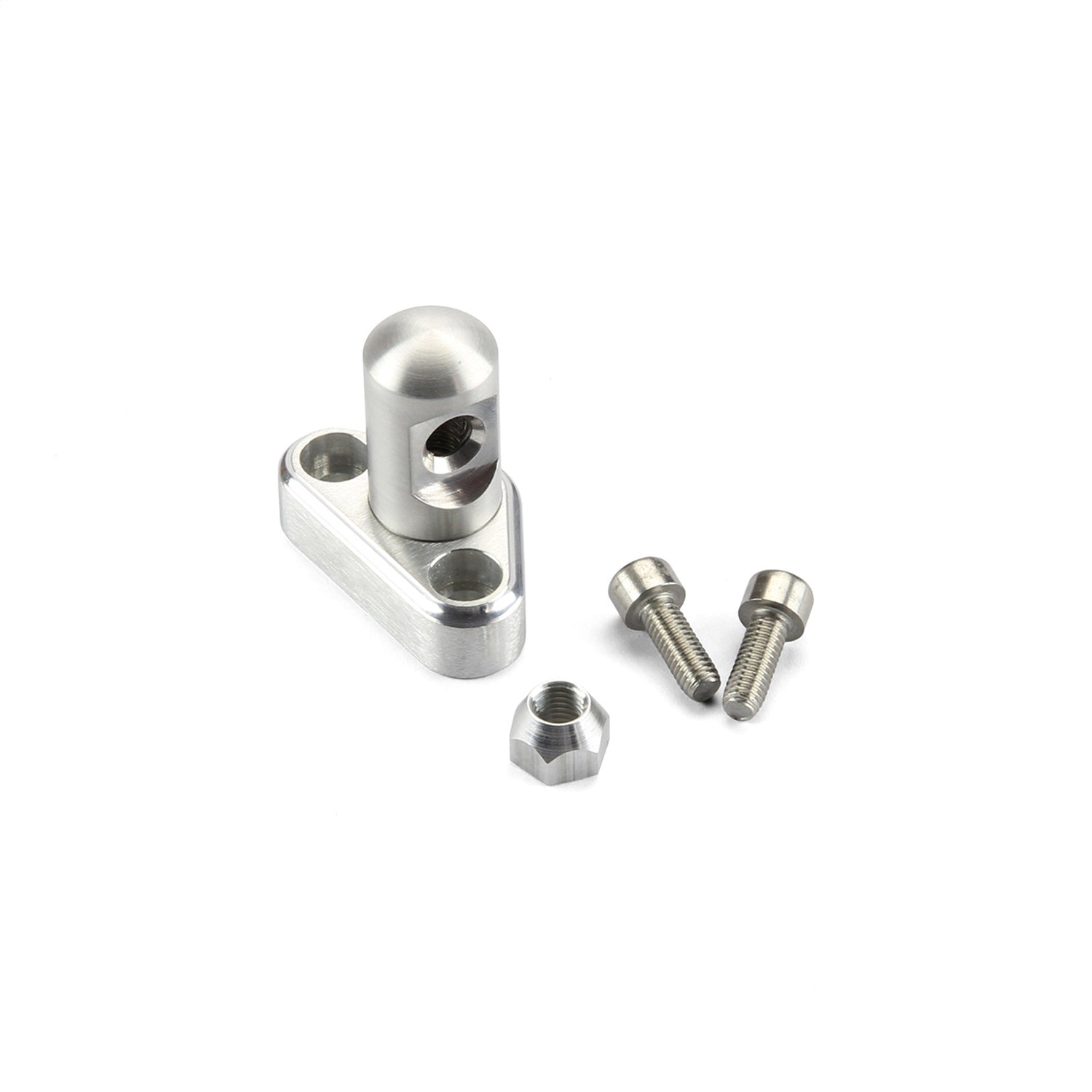 Lokar TCB-40LS13 Throttle Cable Bracket; Single Stud; 3.5 in. Linkage Cam; Brushed Finish; Lokar TCB-40LS13