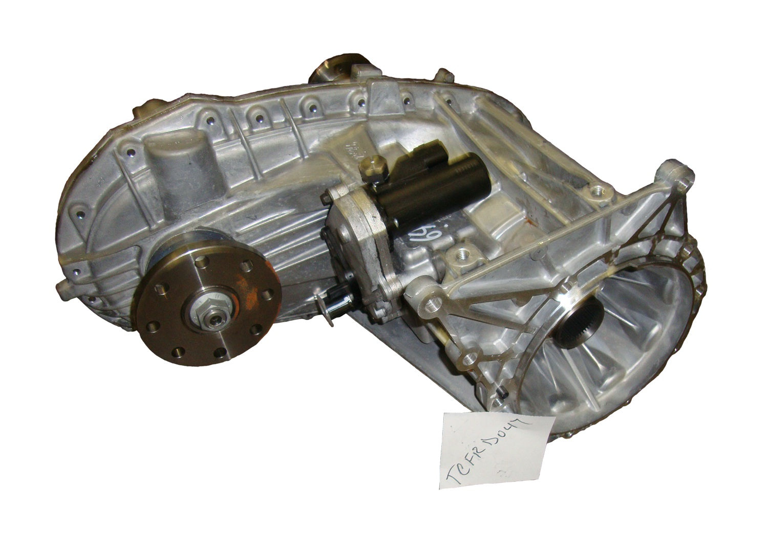 Midwest Transmission TCFRD047 Rebuilt Transfer Case; Code NP273; Elect Shift Rear Fixed Flange Yoke; Midwest Transmission TCFRD047