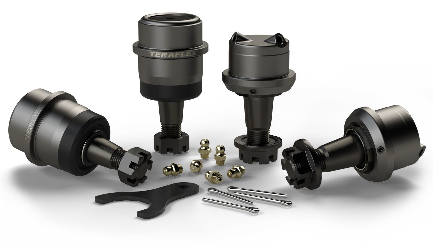 TeraFlex 3442002 Dana 30/44 HD Ball Joint Kit TeraFlex 3442002