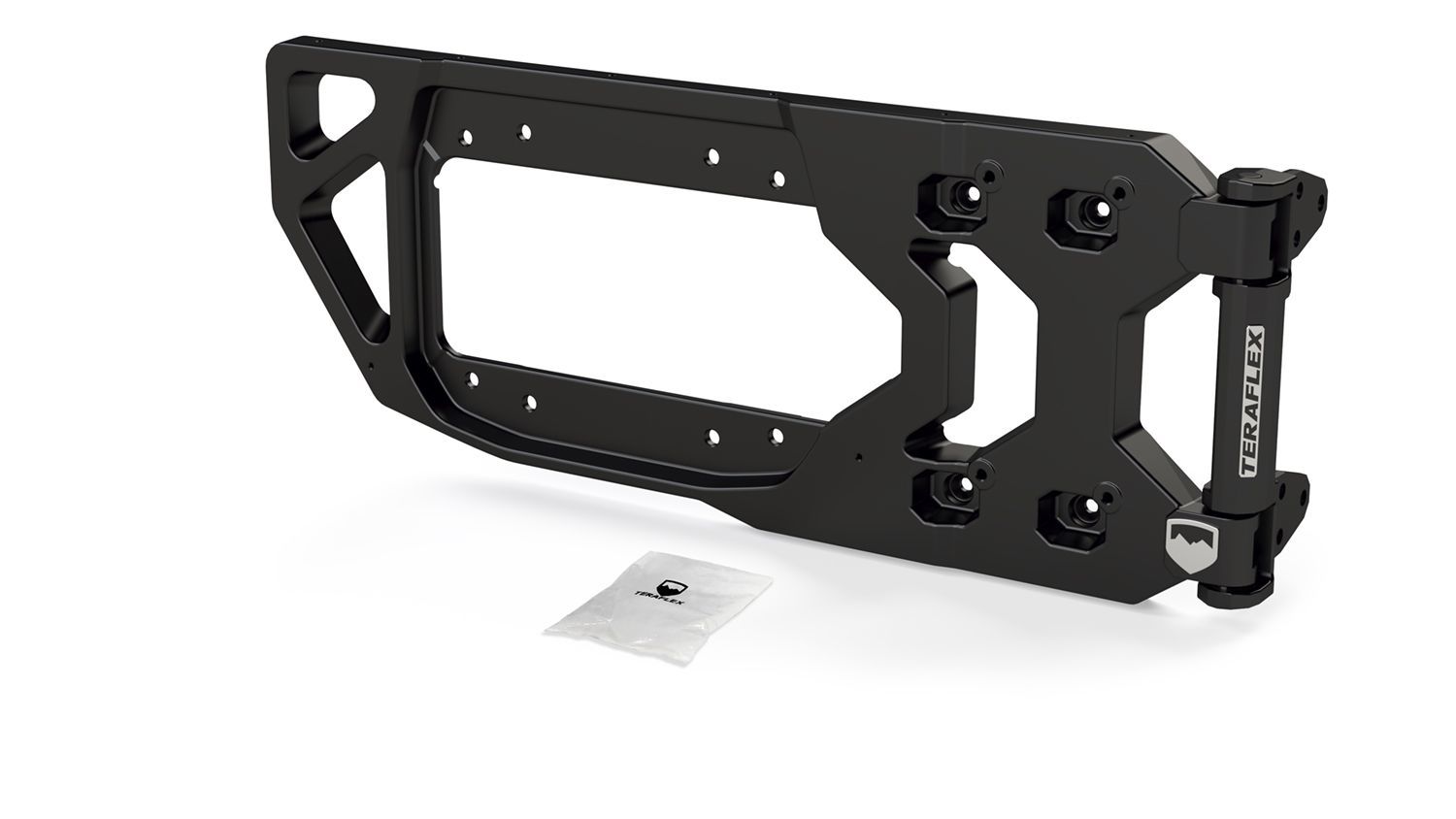 TeraFlex 4838900 Alpha HD Hinged Spare Tire Carrier Kit TeraFlex 4838900
