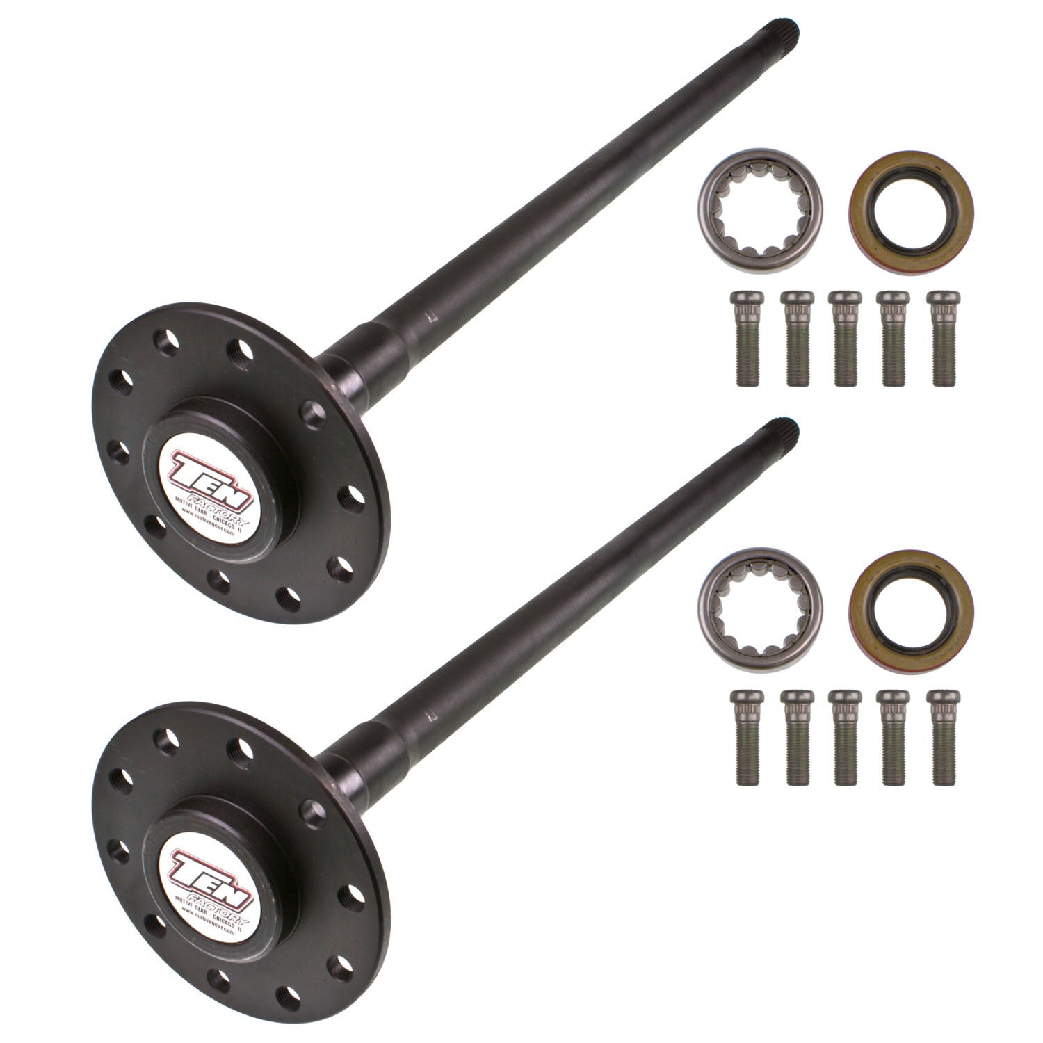 TEN Factory MG22102 73-77 Chevelle Axle Kit 8.5 28Spl 30.43in 5x4.75 TEN Factory MG22102