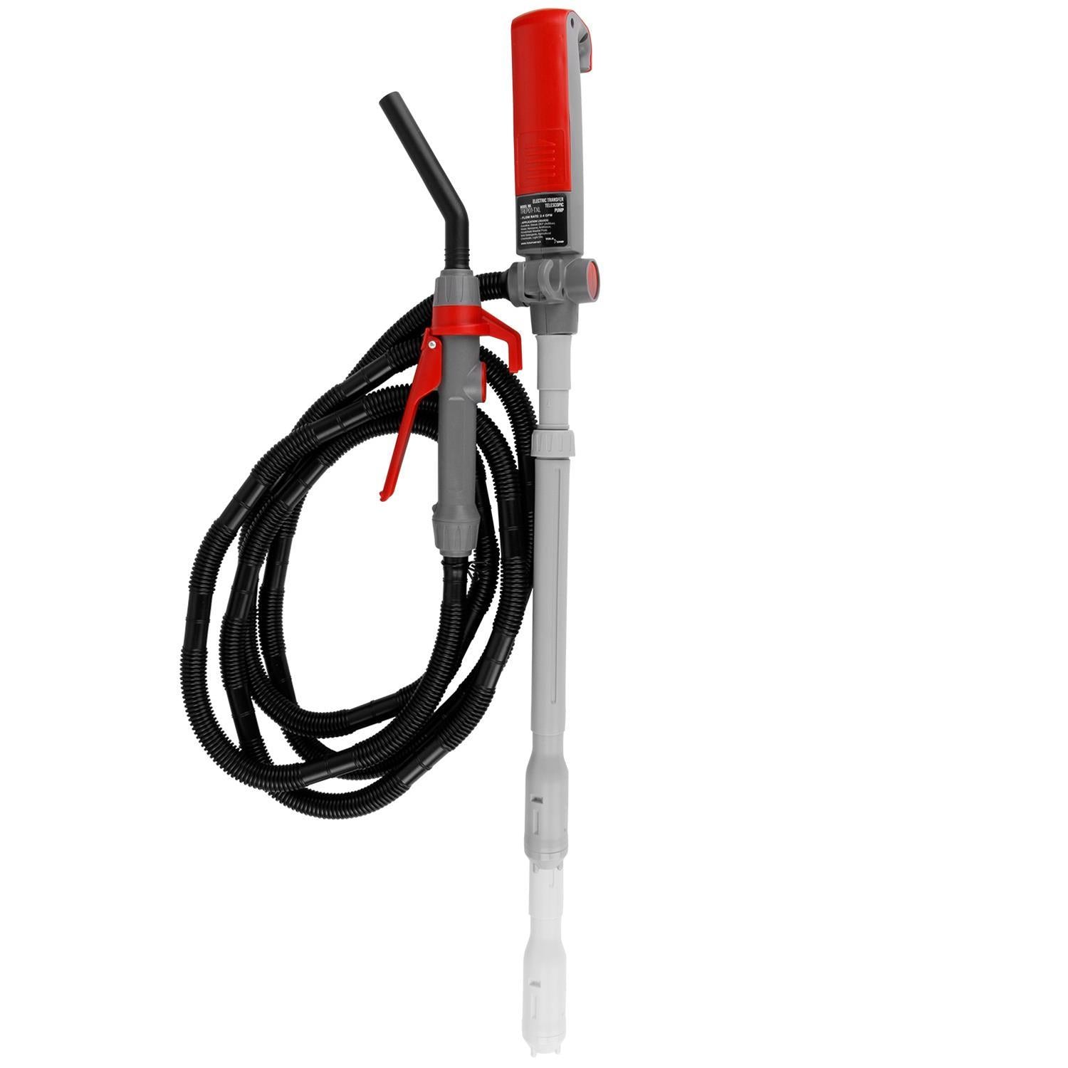 Terapump 20099 2D Battery Power Transfe Pump 10ft Hose TREP01-TX Terapump 20099