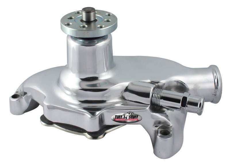 Tuff Stuff Performance Accessories 1353NA SBC Water Pump Short Smoothie Chrome Tuff Stuff Performance Accessories 1353NA